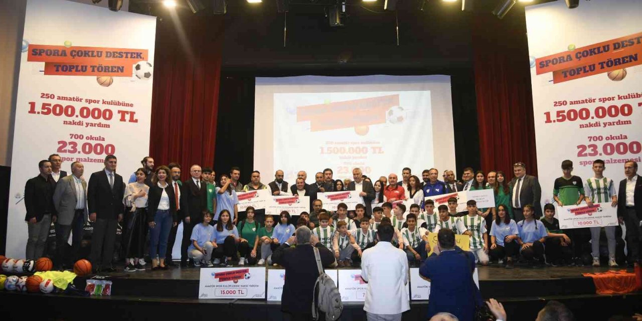 Büyükşehir’den amatör spora destek