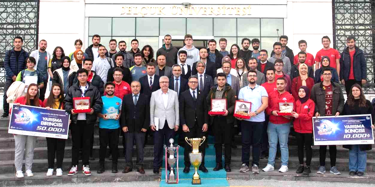 Konya haber! SÜ Rektörü Aksoy’dan TEKNOFEST’te başarı gösteren takımlara teşekkür