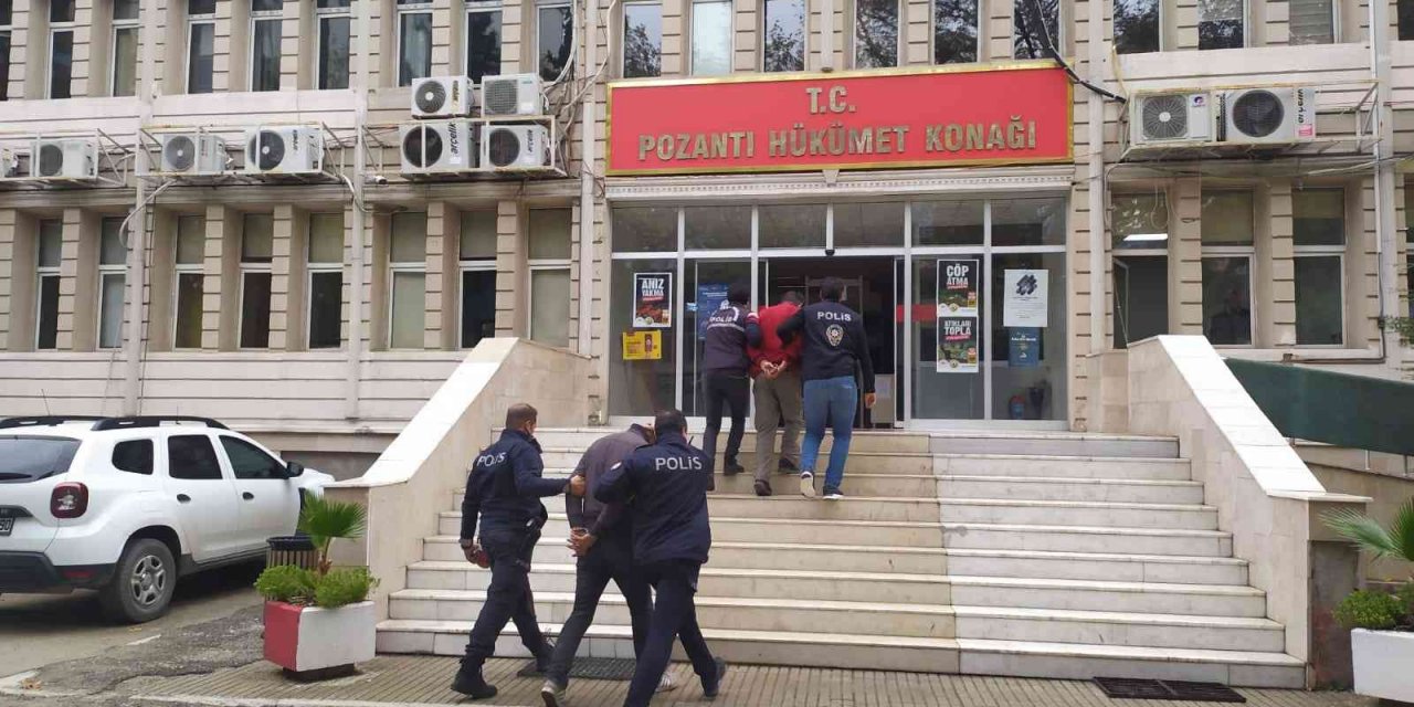 Çalıntı eşyalarla yakalanan şüpheli tutuklandı