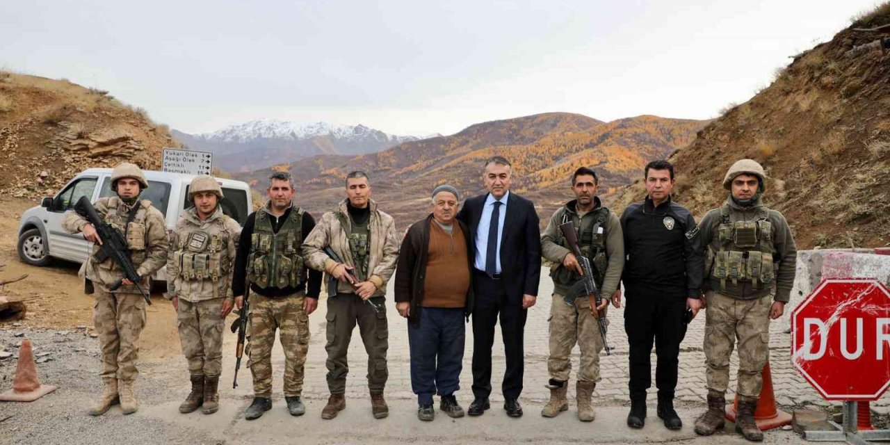 Vali Çağatay’dan terörle mücadele personeline tebrik