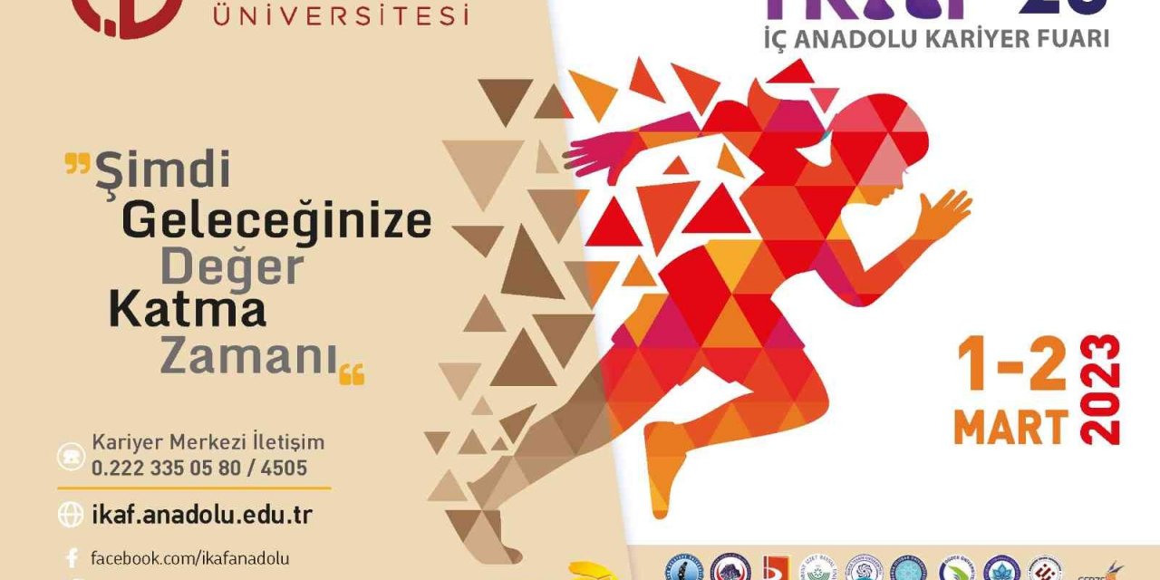 Anadolu Üniversitesi İKAF’23 için hazır