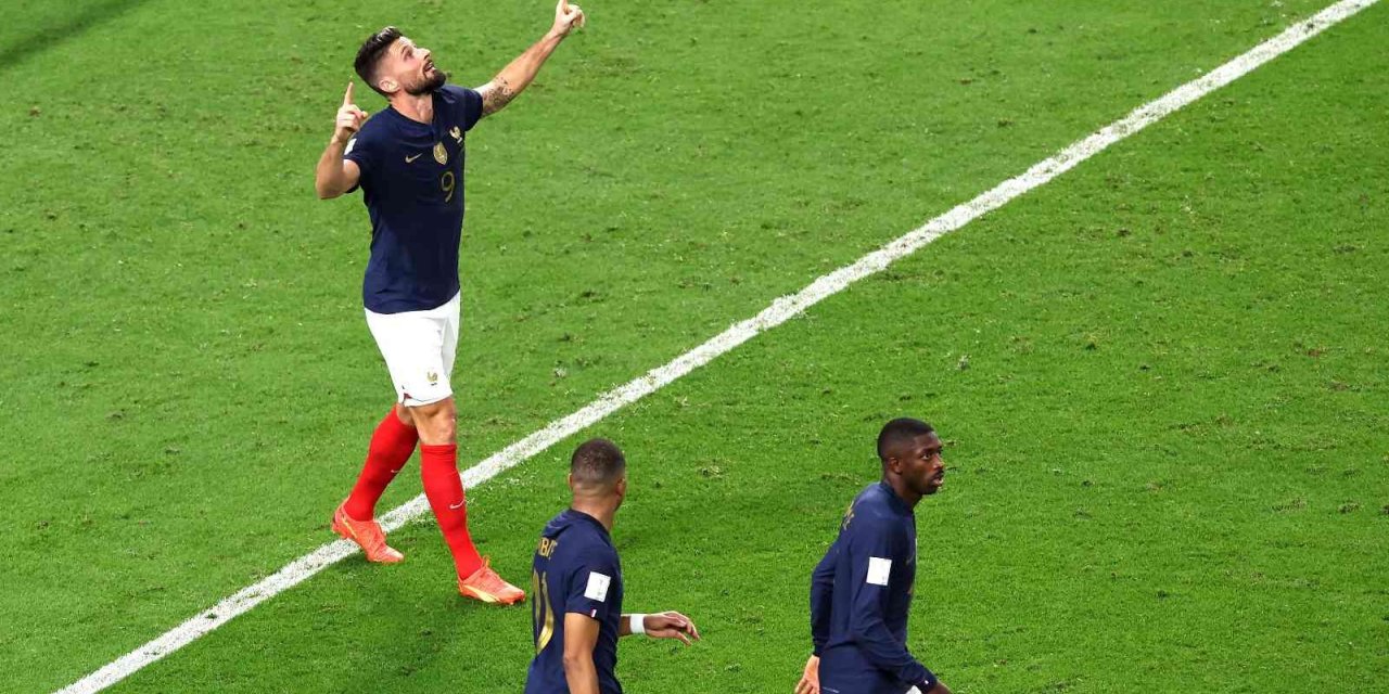 Olivier Giroud, Henry’i yakaladı