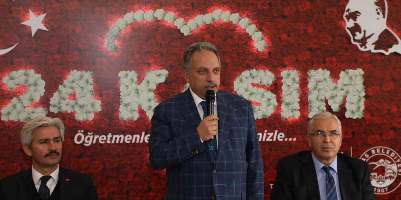 Başkan Yalçın, Öğretmenler Günü mesajında Şehit Öğretmen Ayşenur Alkan’ı unutmadı