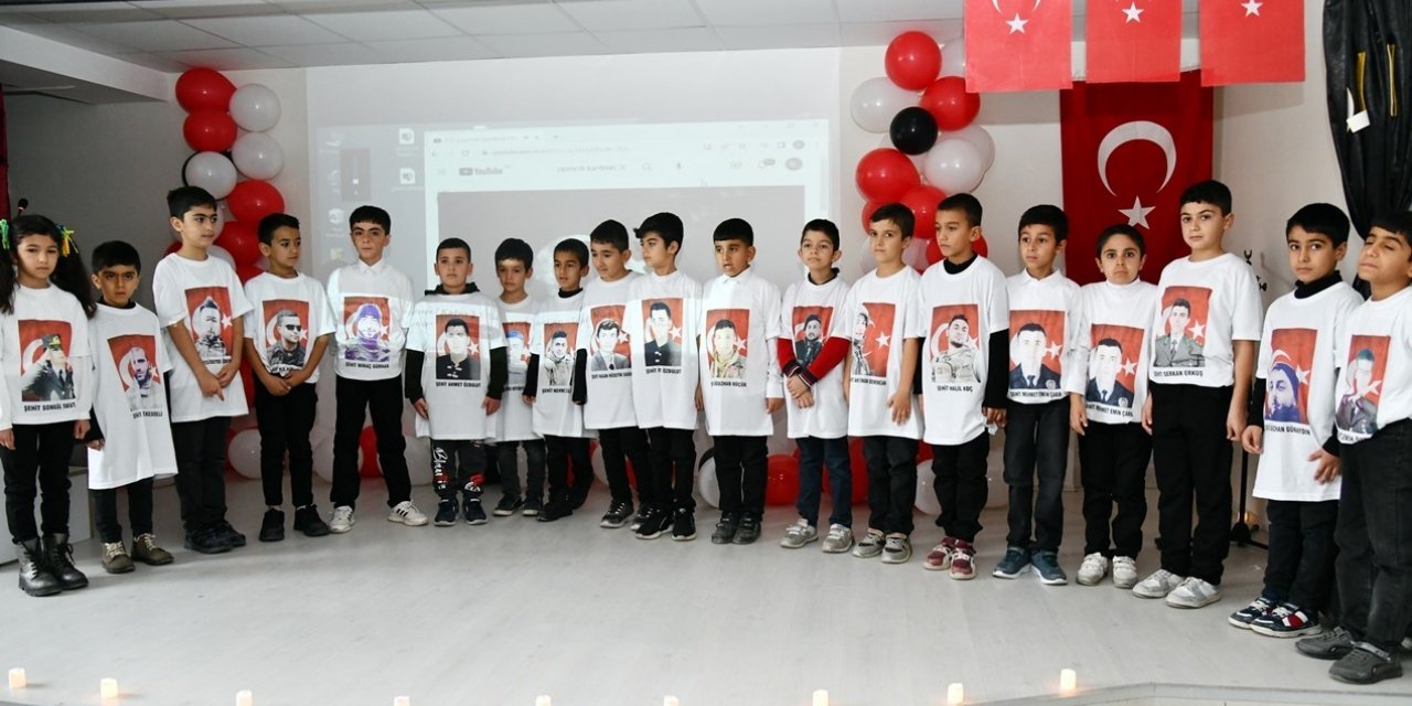 Malatya’da şehitlere vefa