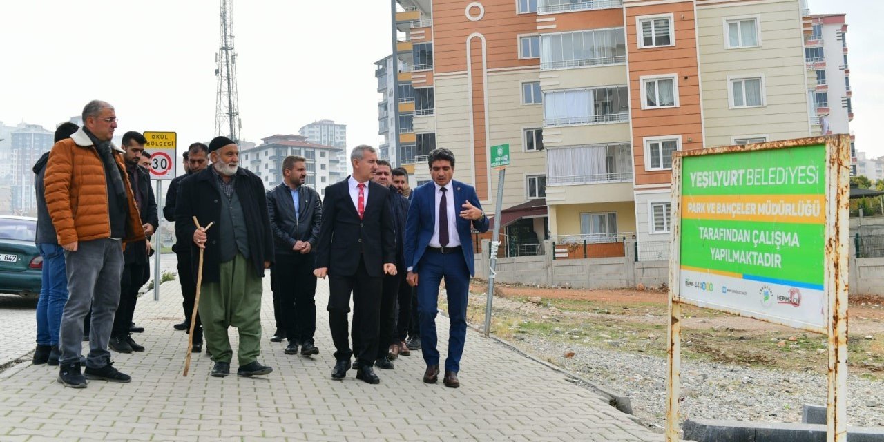 Yeşilyurt’ta 235’nci park Yavuz Selim Mahallesine