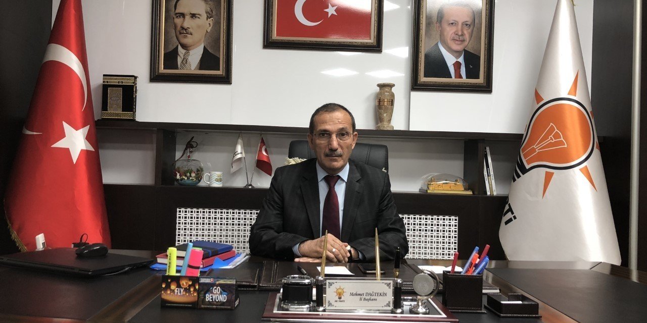 Başkan Dağtekin: “Öğretmenlik mesleğim ile hep gurur duydum”