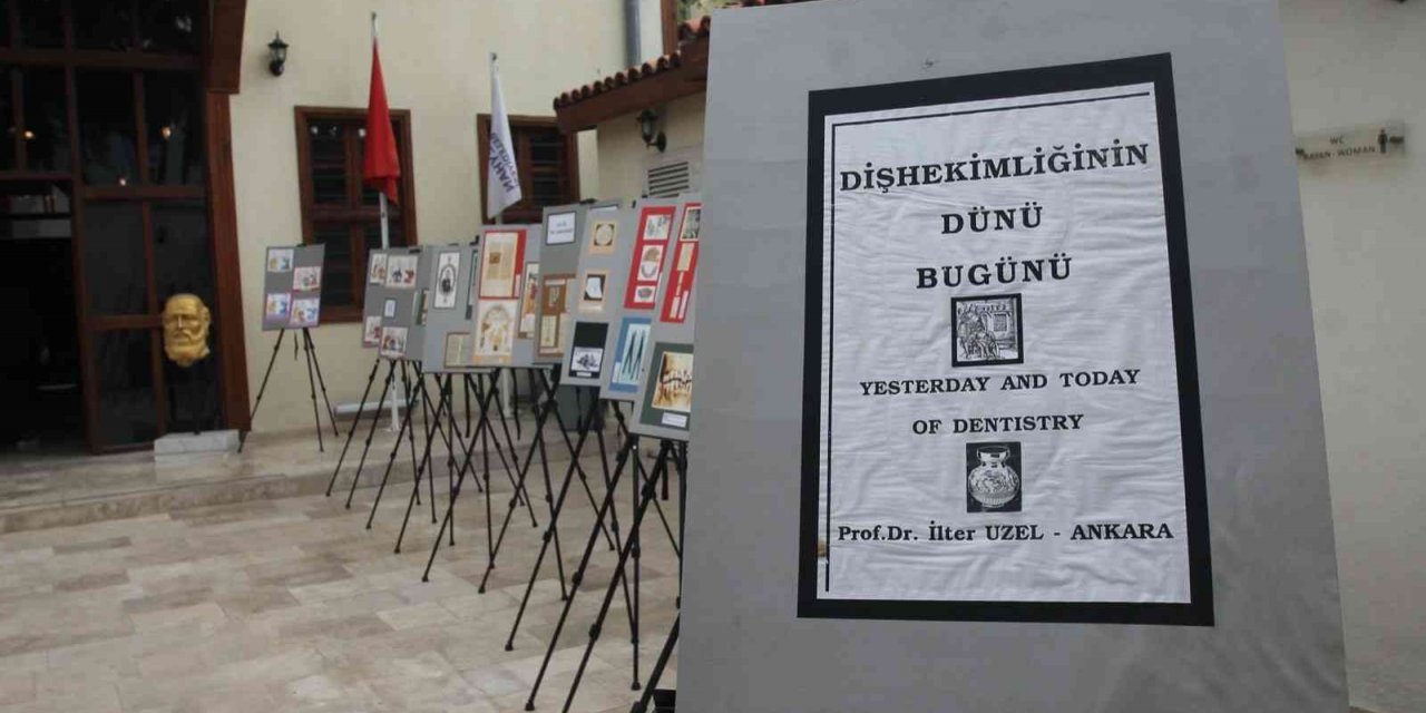 "Diş Hekimliğinin Dünü Bugünü" sergisi açıldı