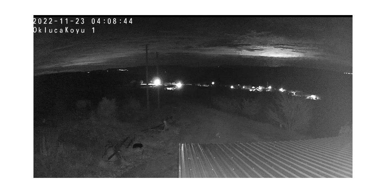 Deprem sırasında Bilecik’te ilginç görüntü