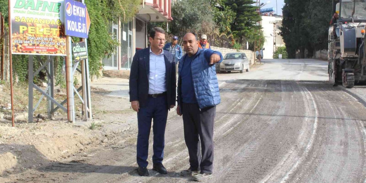 Eryılmaz: "Samandağ’ın köy görüntüsünden kurtulması için çalışıyoruz"