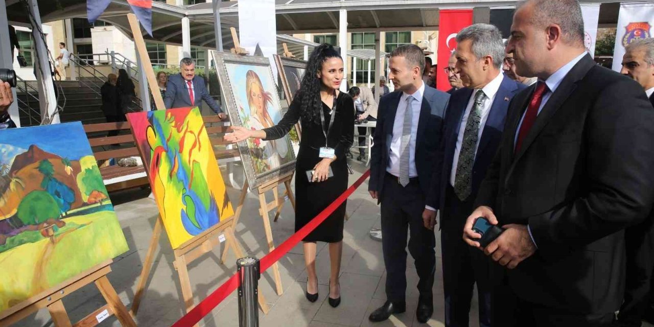 Antalya’da adalet çalışanlarından resim sergisi