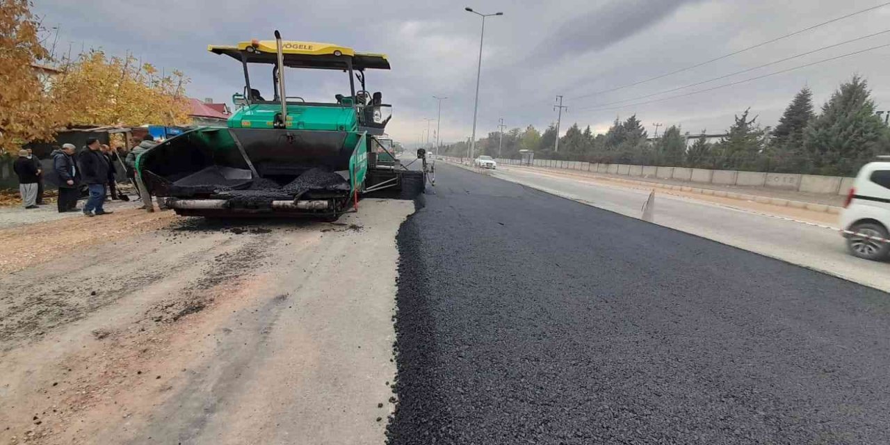 Başkan Çadırcı, “OSB  yolumuz, hak ettiği standarda kavuşuyor”