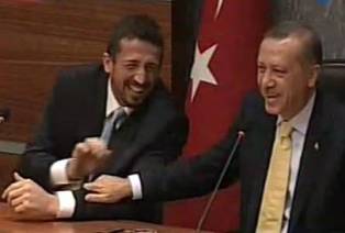 Hido yine 'maddiyat' dedi, Erdoğan'ı güldürdü