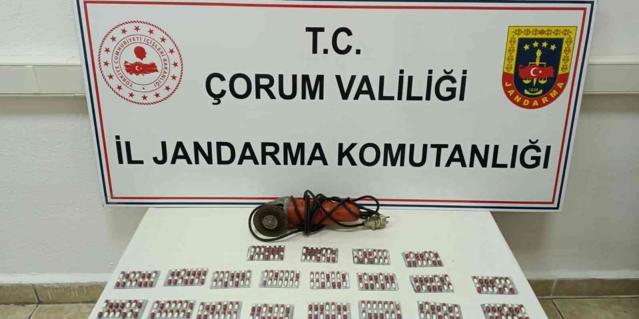 Çorum’da uyuşturucu operasyonu