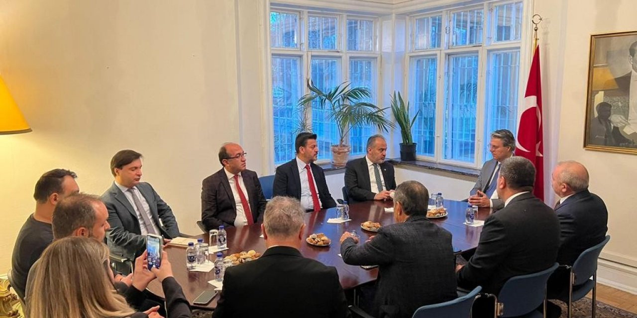 Başkan Aktürk Danimarka’da