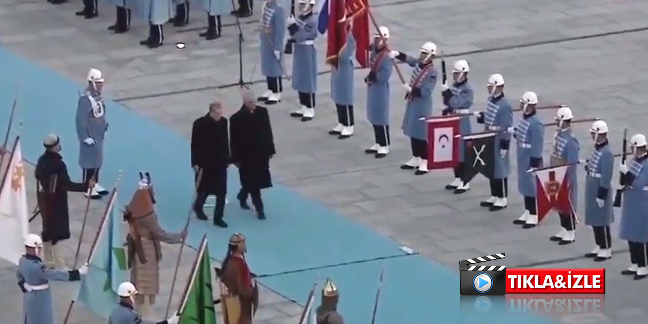 Cumhurbaşkanı Erdoğan Küba Devlet Başkanı Bermudez’i resmi törenle karşıladı