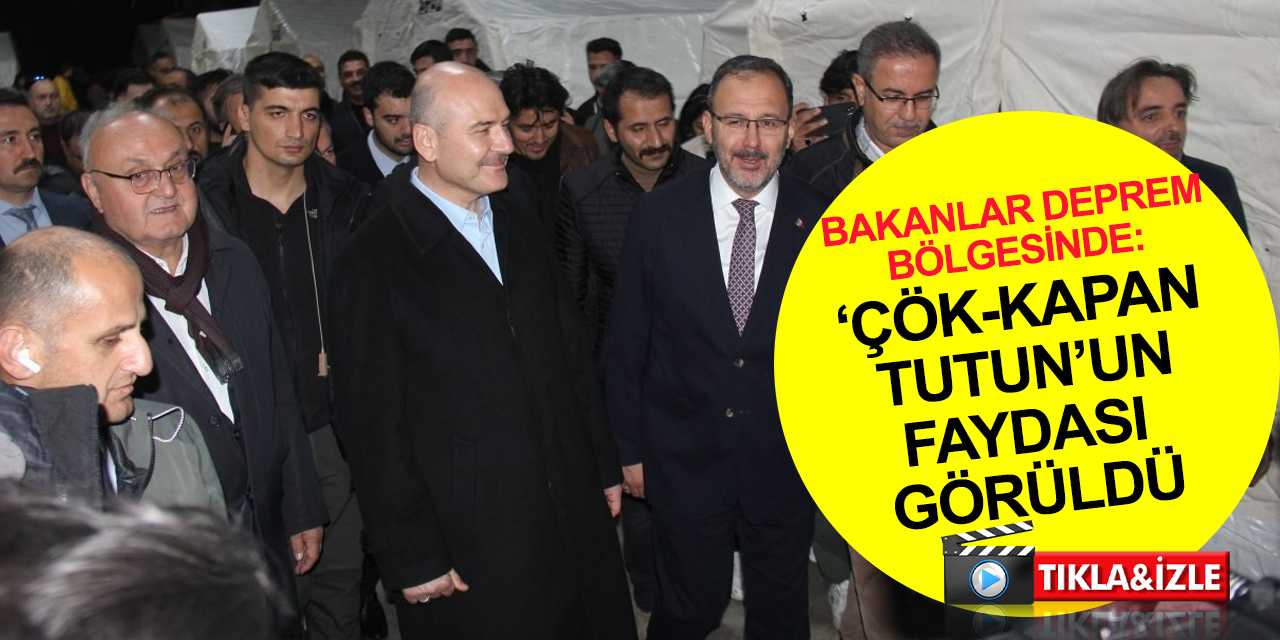 Bakan Soylu ve Kasapoğlu'ndan Düzce deprem bölgesinde 'çök-kapan-tutun' tatbikatı açıklaması