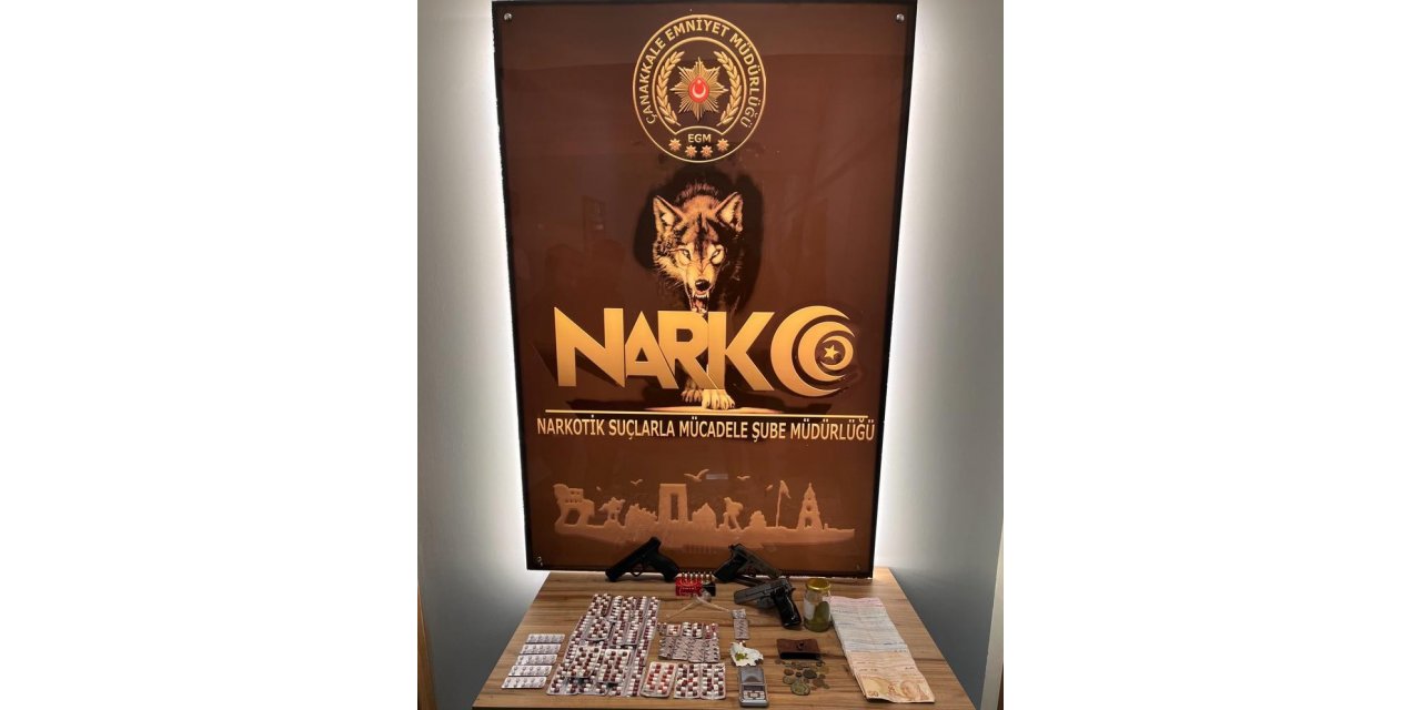 Çanakkale’de 103 uyuşturucu operasyonunda 127 uyuşturucu satıcısı yakalandı