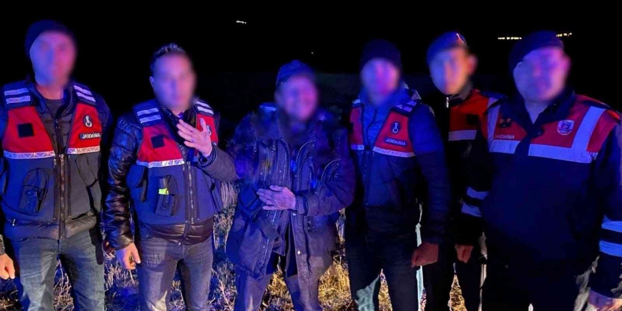 Kayıp şahıs jandarma ekiplerinin çalışmalarıyla bulundu