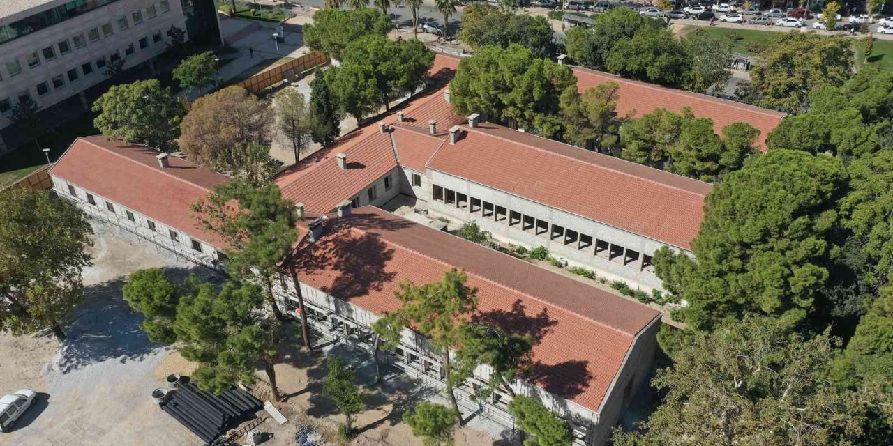 Denizli Kent Müzesi inşası hızla devam ediyor