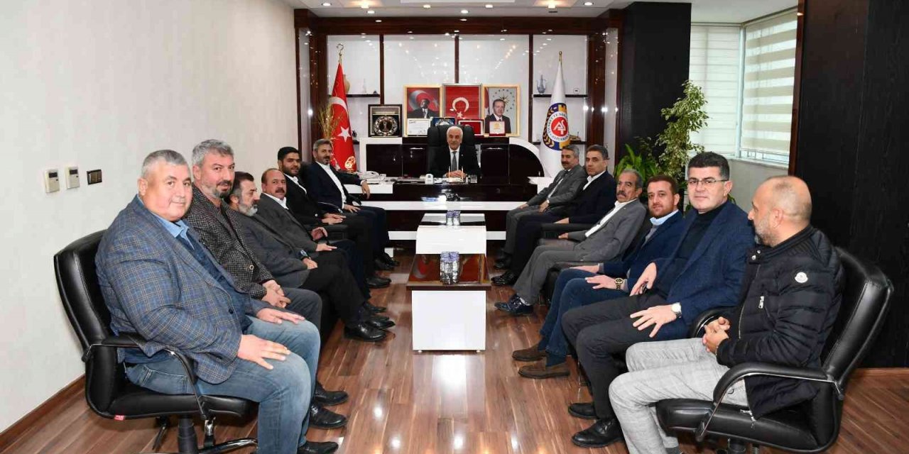 Milletvekili Aydın ve Başkan Torunoğlu yatırımları konuştu