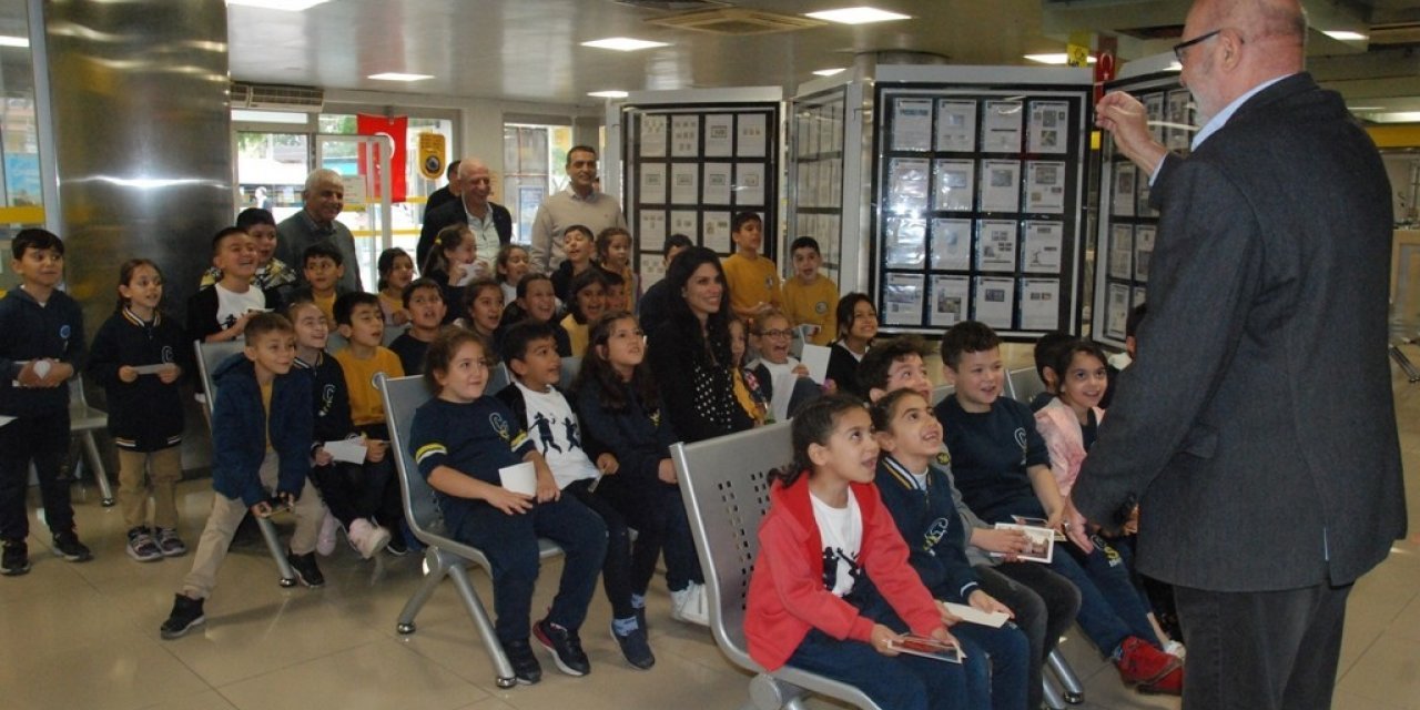 Filateli sınıfı "Filateli Sergisi"nde