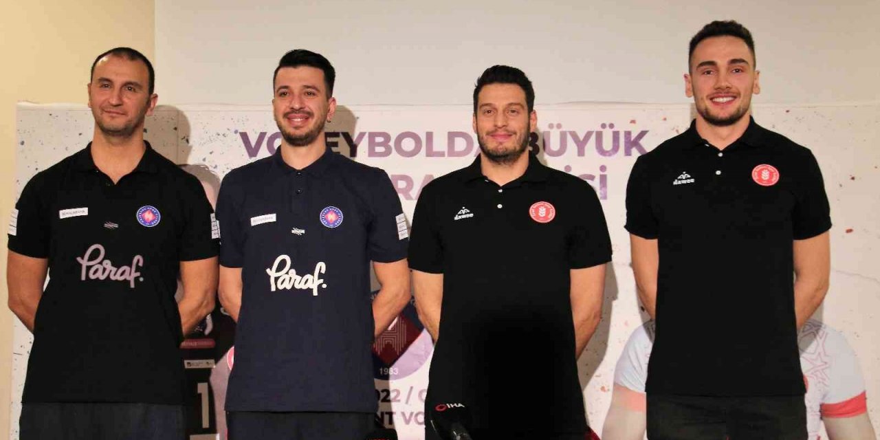 Erkekler Voleybol Ligi’nde başkent derbisi öncesi buluşma