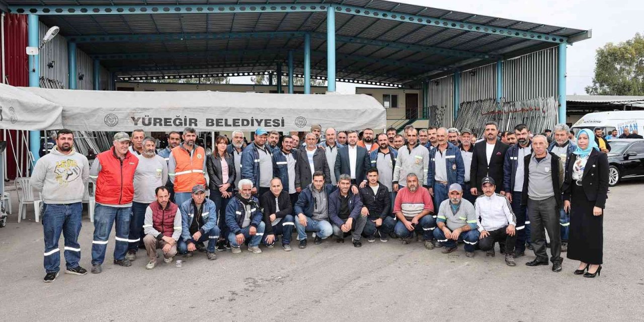 Başkan Kocaispir işçilerle buluştu: "Biz büyük ve güçlü bir aileyiz"