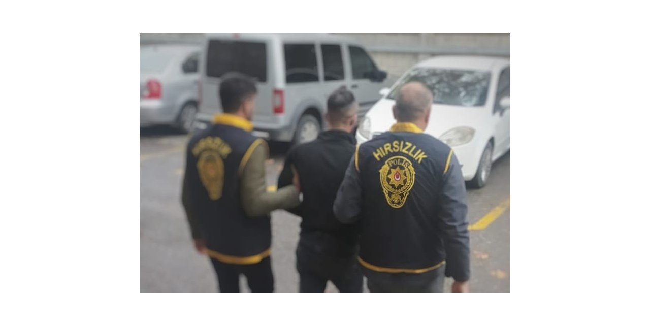 Uslanmaz hırsız kameralara yakalandı