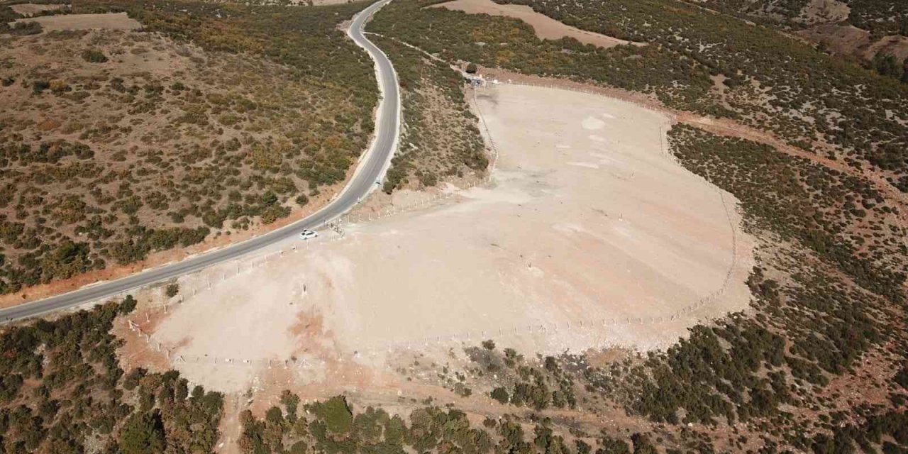 Orhaneli çöp sahası rehabilite edildi