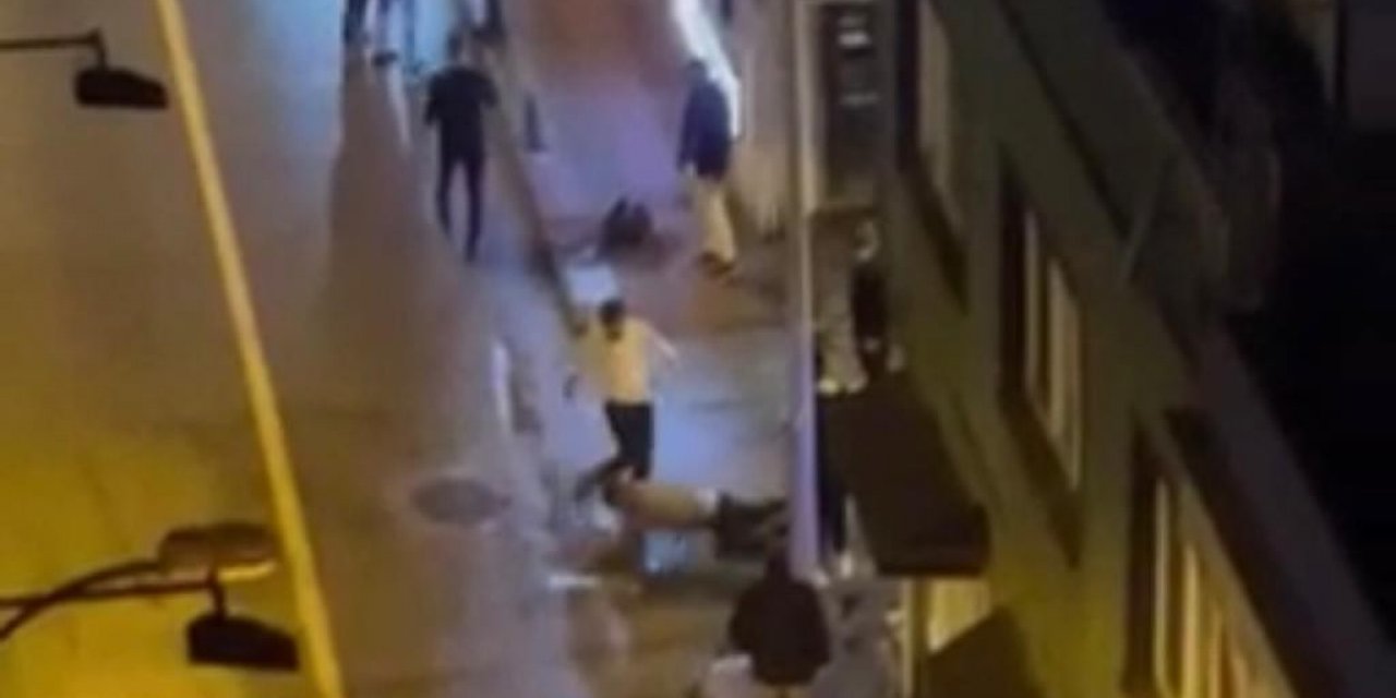 Eğlence mekânındaki çıkan kavga sokağa taştı: 4 yaralı, 5 gözaltı