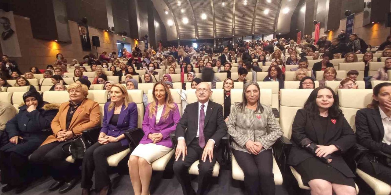 CHP Genel Başkanı Kılıçdaroğlu: “Kadın ile erkek bir elmanın iki yarısı gibidir, eşittir”