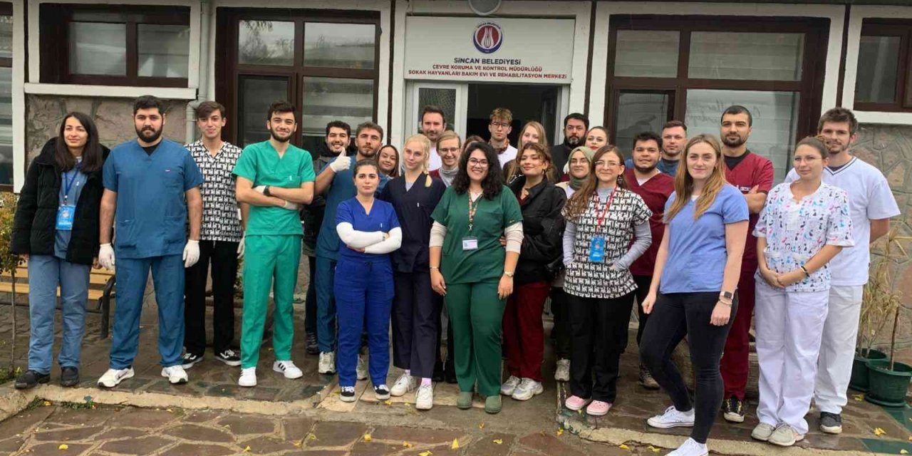 Çek veteriner adaylarından sokak hayvanları rehabilitasyon merkezine ziyaret