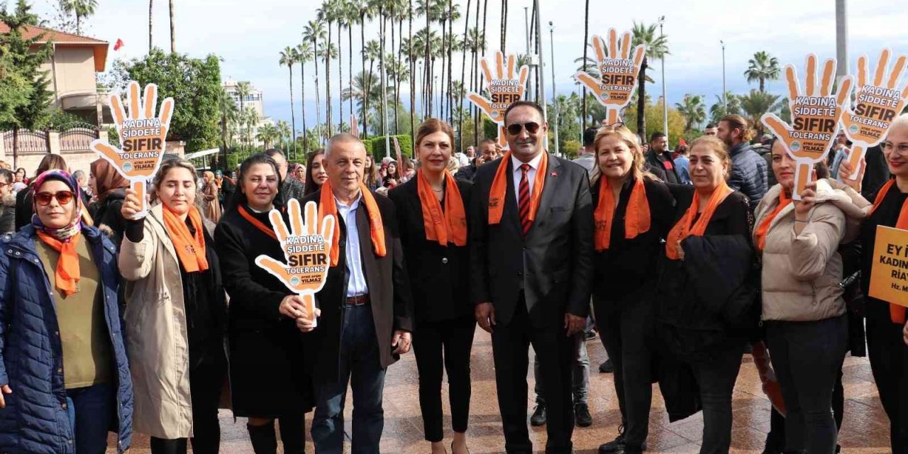 Kadına şiddetle mücadelede tek yürek oldular