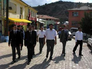 Vali Doğan, Derbent'te gezi ve incelemelerde bulundu