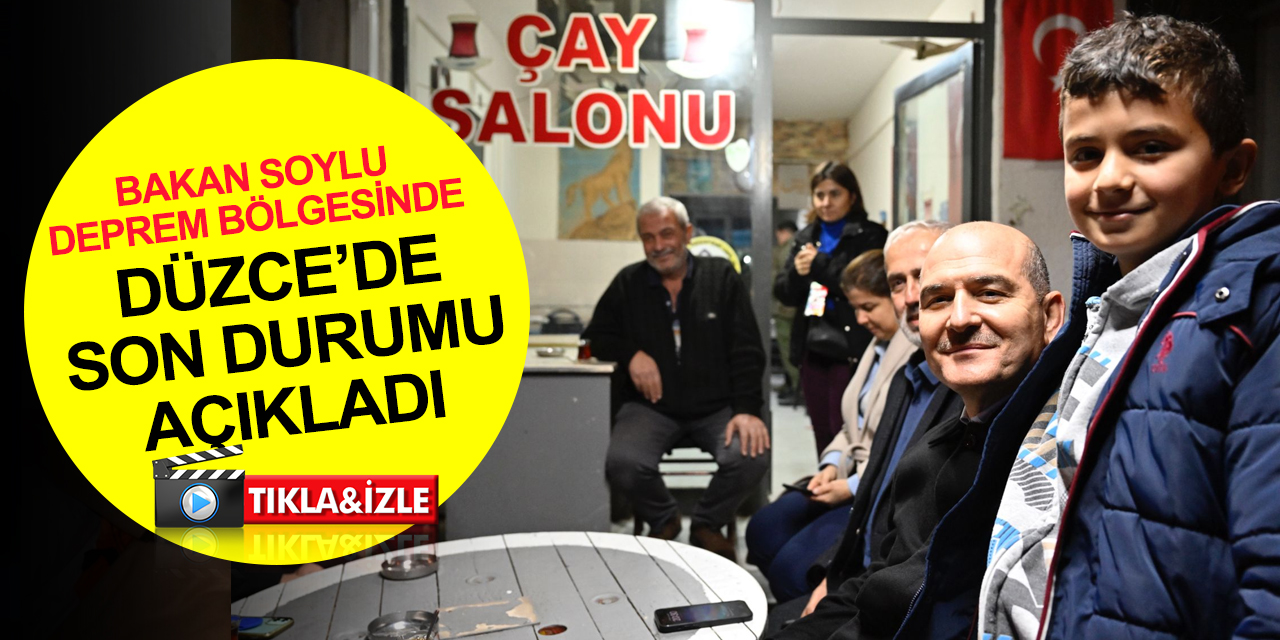 İçişleri Bakanı Soylu'dan deprem bölgesinde önemli açıklamalar: 1999 travmasının etkisini istismar ahlaksızlıktır