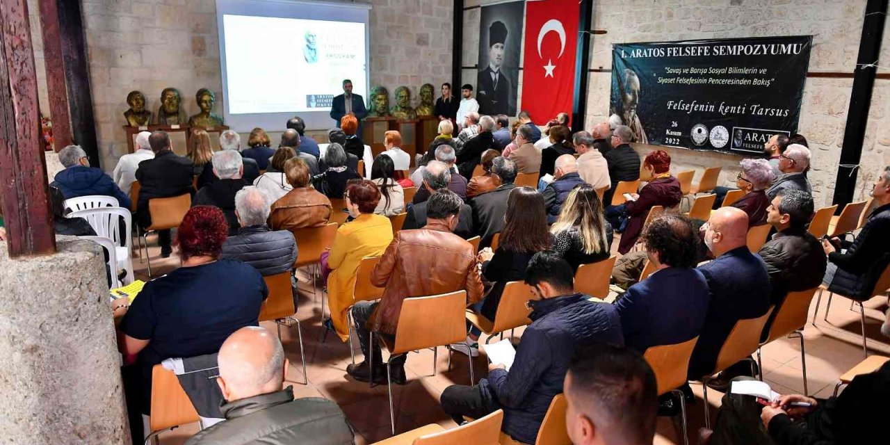 Tarsus’ta ’Aratos Felsefe Sempozyumu’ düzenlendi