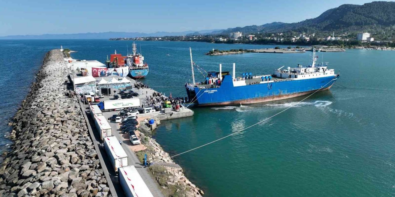 Ünye Limanı dünyaya açıldı