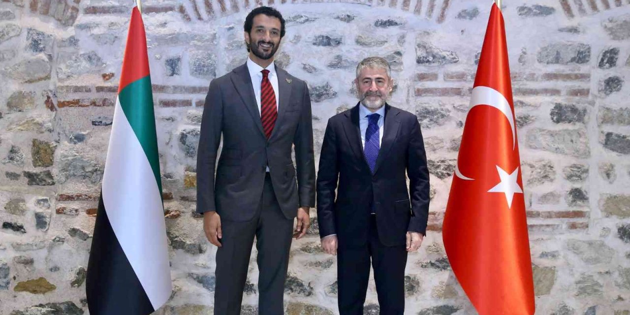 Hazine ve Maliye Bakanı Nebati, BAE Ekonomi Bakanı ile görüştü