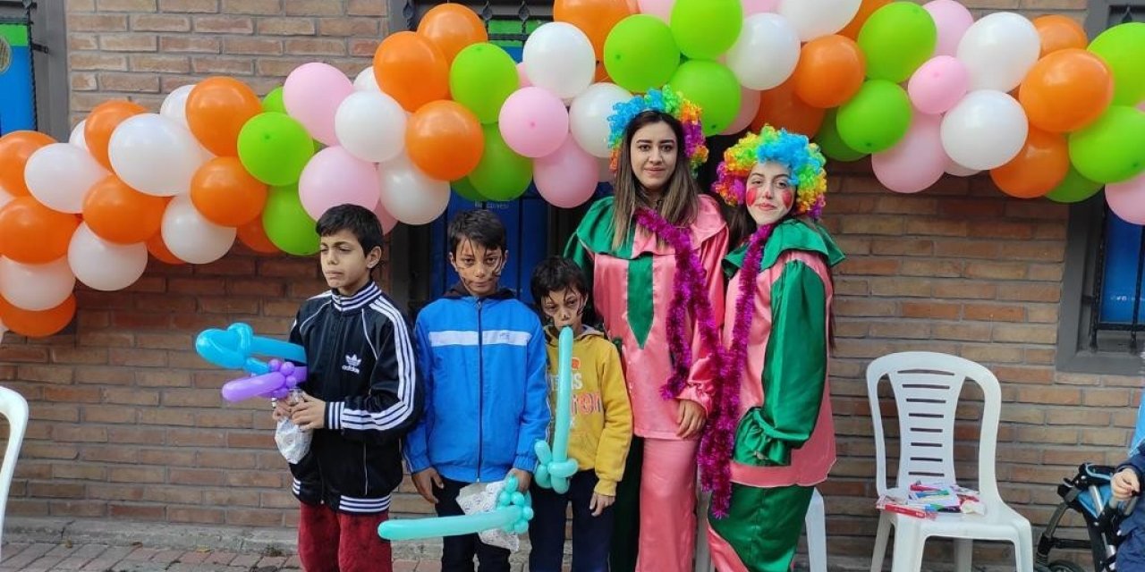 İhtiyaç sahibi aileler ve çocukları unutulmaz bir gün yaşadı