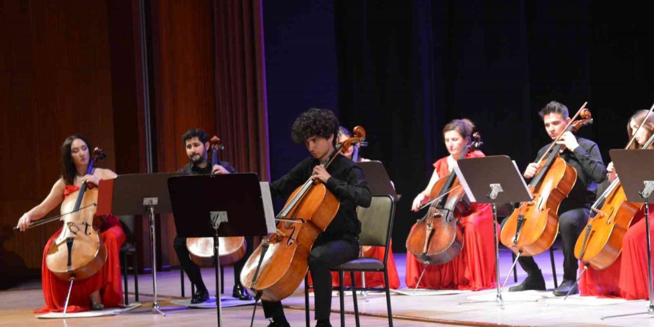Devlet Konservatuvarından “Viyolonsel Kuarteti ve Solist Orkestrası Konseri”