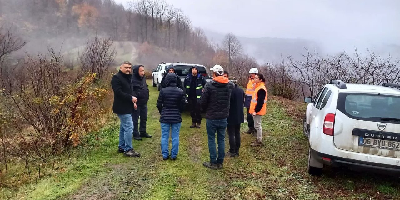 Deprem fay hattında inceleme