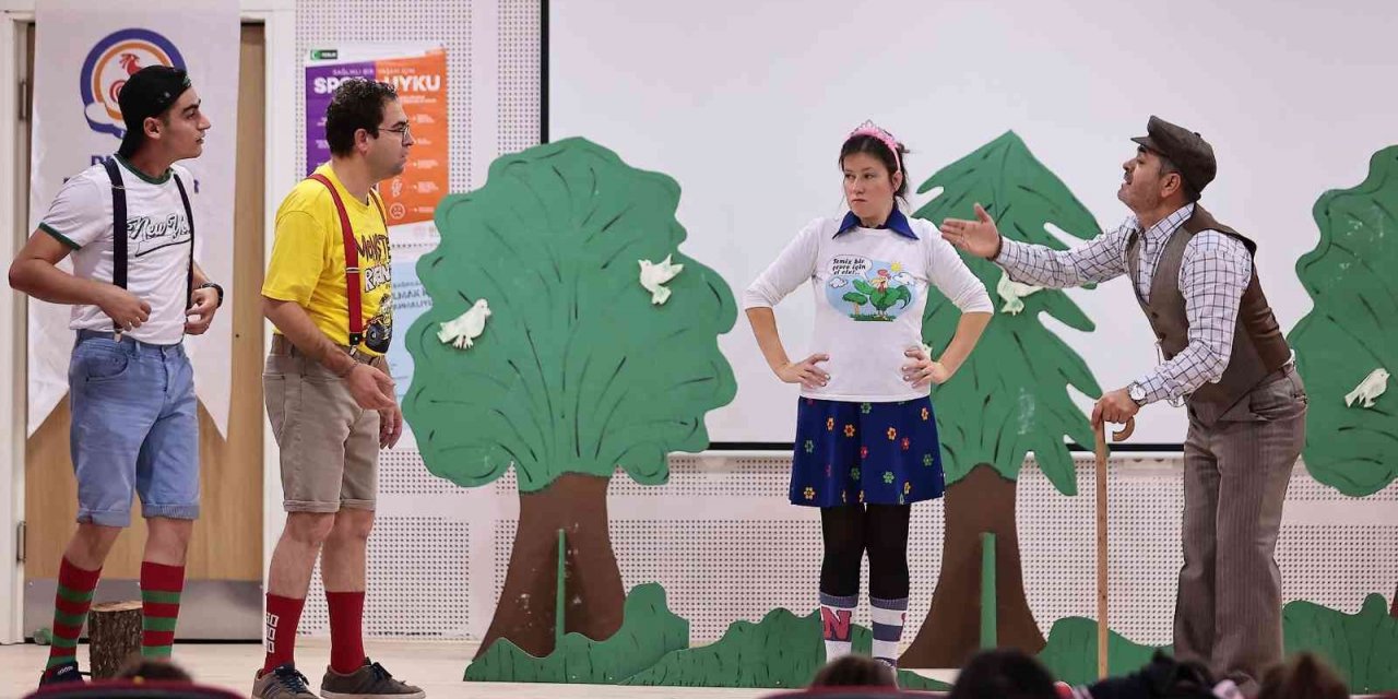 Çocuklara çevre bilinci tiyatroyla aşılanıyor