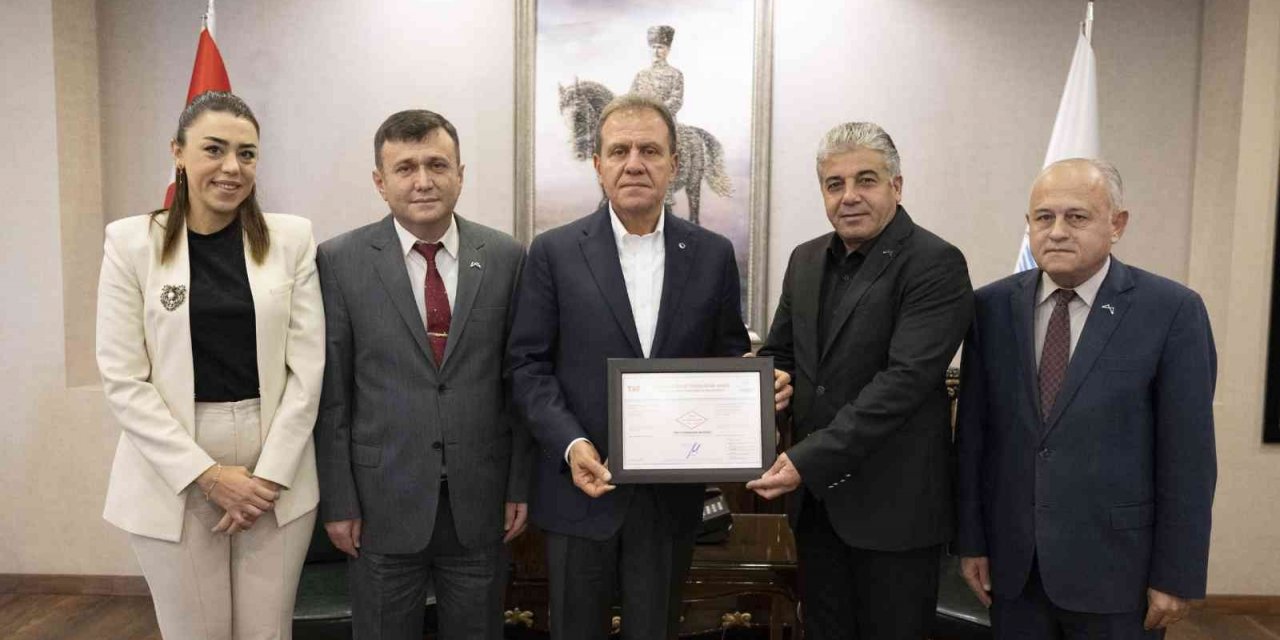 Büyükşehir’in "Yol Trafik Güvenliği Yönetim Sistemi Belgesi" yenilendi