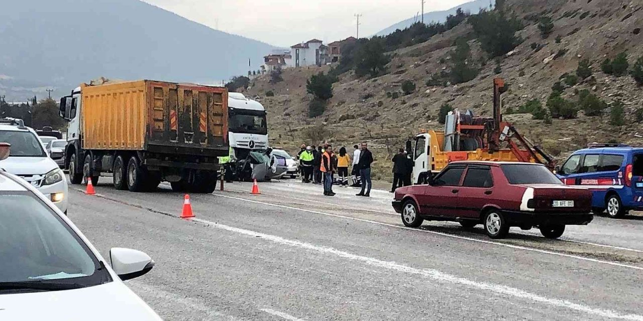 Denizli’de son 1 haftada 140 trafik kazası meydana geldi