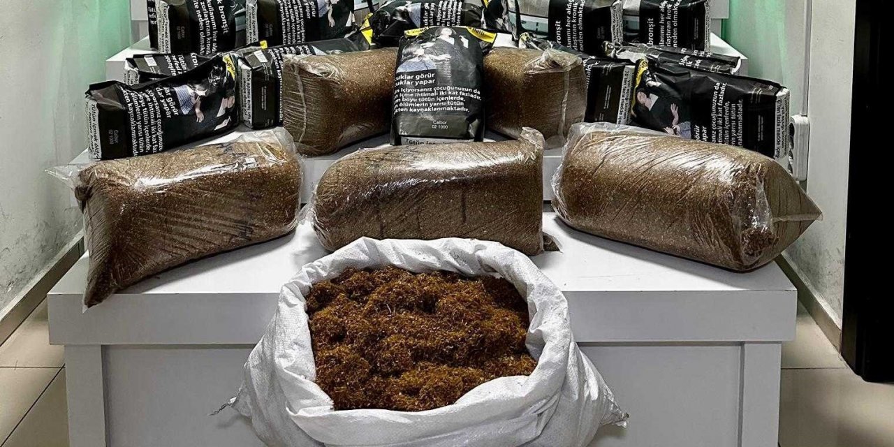 Kaçak malzemelerle yakalanan 4 şüpheli gözaltına alındı