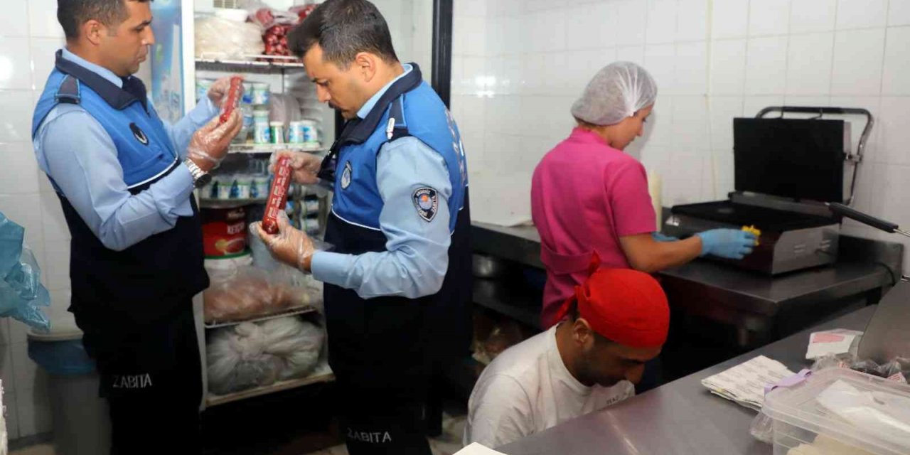 Akdeniz zabıtasından okul kantinlerine denetim