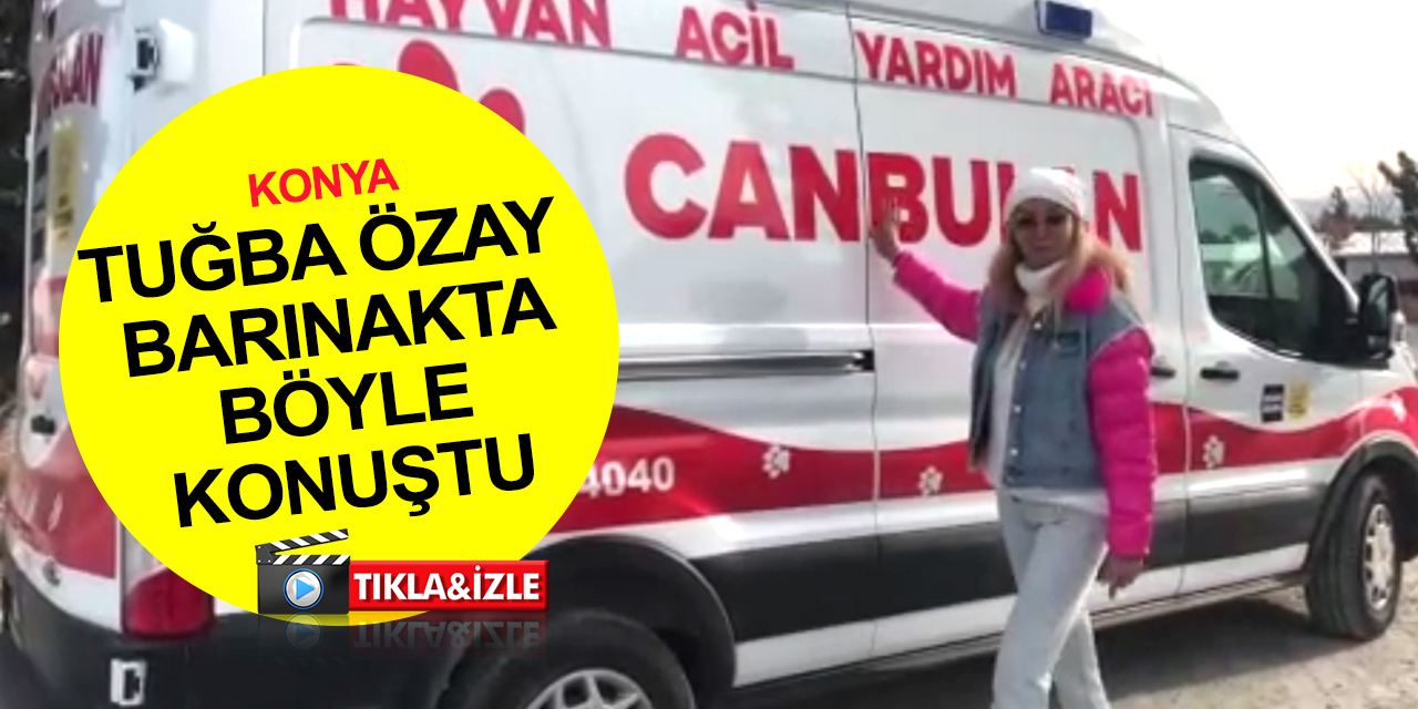 Tuğba Özay Konya’daki hayvan barınağında böyle konuştu! Sosyal medya çok tehlikeli bir bomba! Gelin görün..