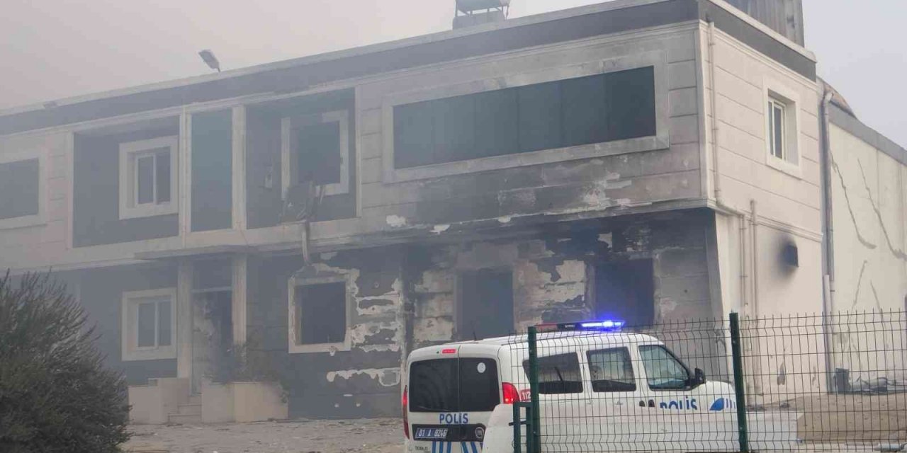 Kimya fabrikasındaki yangın söndürüldü