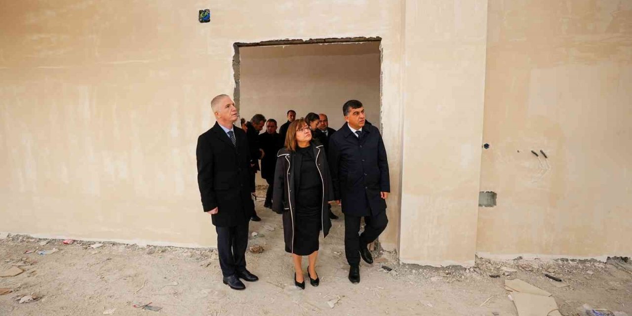 Gül ile Şahin, Şehitkamil’deki projeleri yerinde inceledi