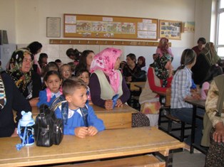 Ereğli'de minikler okulları doldurdu